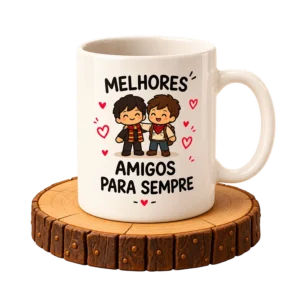 Caneca Carinho e Aventura